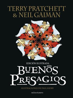 cover image of Buenos presagios. Ilustrado por Paul Kidby